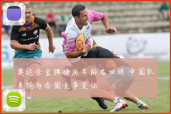 奥运会金牌榜历年排名回顾 中国队表现与各国竞争变化